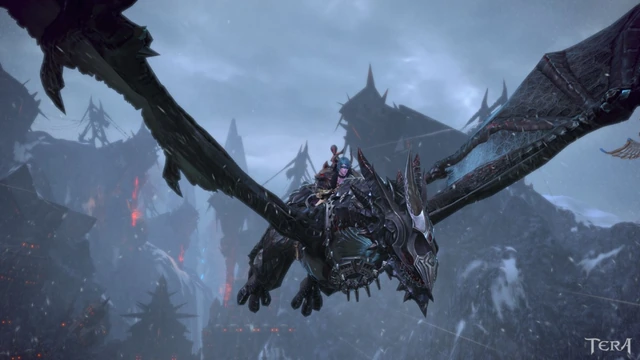 Летающий дракон в Tera