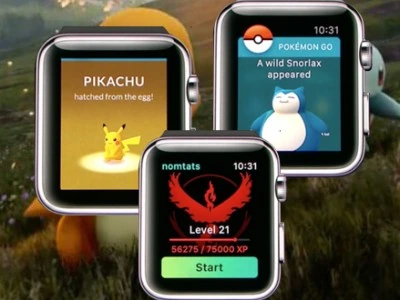 В Pokemon GO теперь можно поиграть на Apple Watch