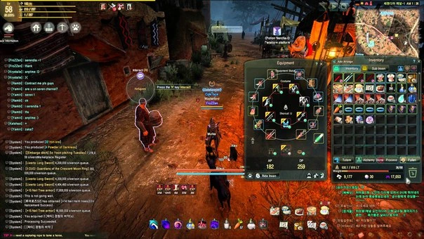 Удаление жаровни в Black Desert (Корея)