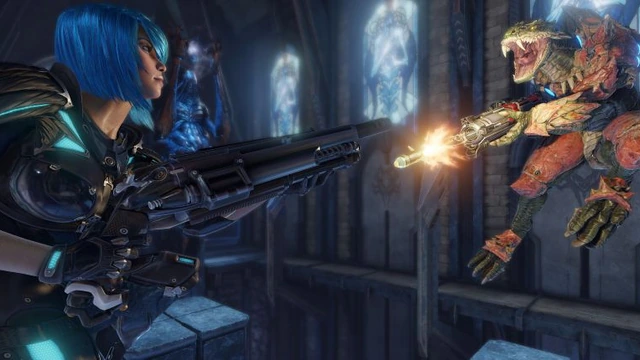 Новый трейлер Quake Champions познакомил нас с героем Nyx