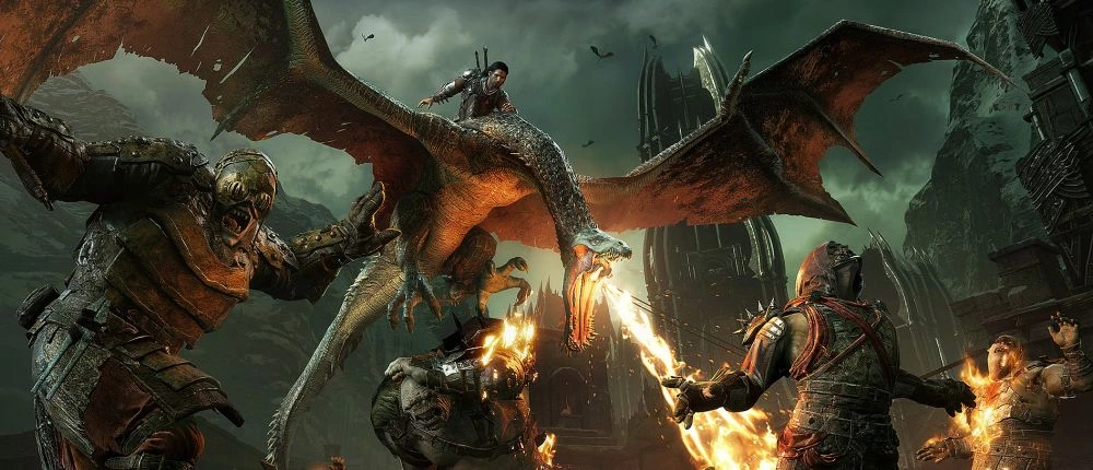 Разработчики Shadow of War рассказали об огненных дрейках