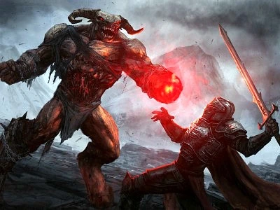 Энтузиаст перенёс DOOM в фэнтезийный мир Dark Souls