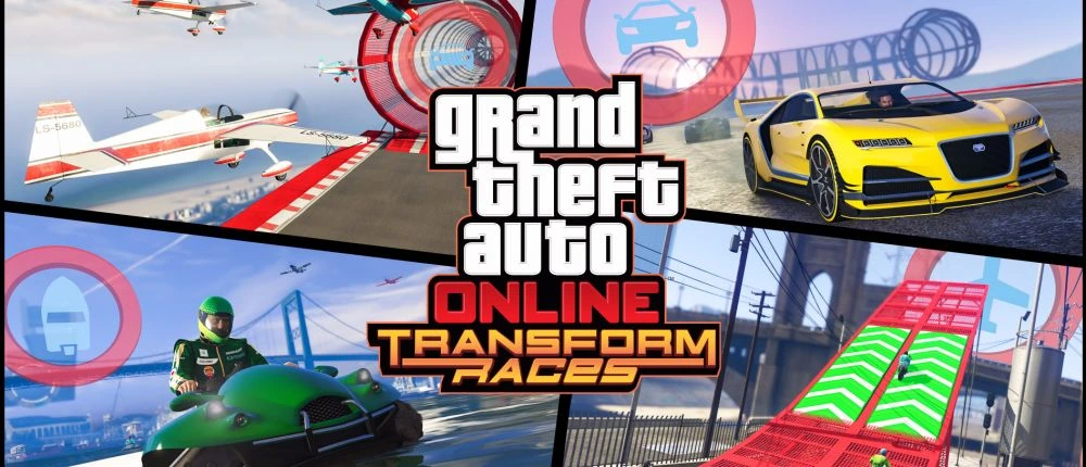 В GTA Online появятся гонки с меняющимися на ходу машинами