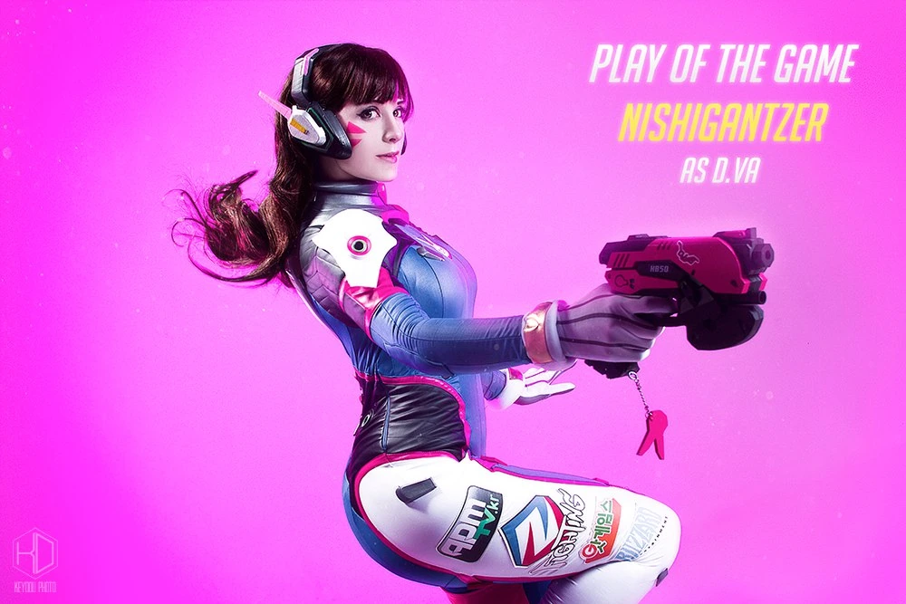 Косплей D.Va из Overwatch