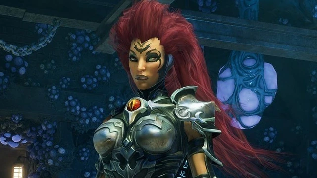 Ярость сражается с лавовым монстром в геймплее Darksiders 3