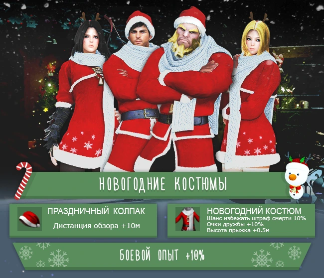 Новогоднее обновление магазина в Black desert