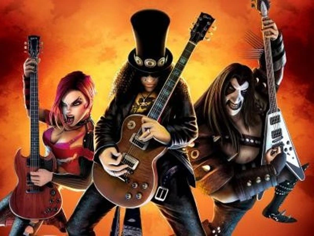 Самую сложную композицию Guitar Hero III прошли с закрытыми глазами