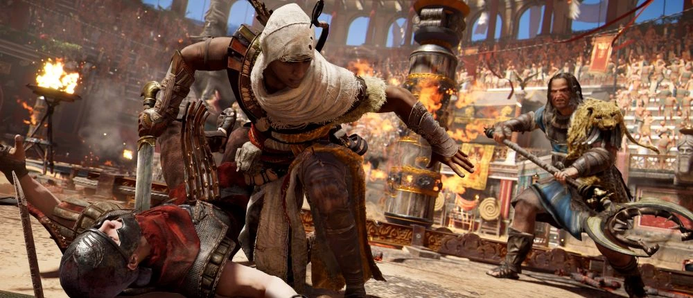 В Assassin's Creed: Origins добавили оружие и броню из For Honor