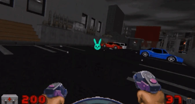 Мех D.Va добавили в Doom вместе с другим оружием из Overwatch. 