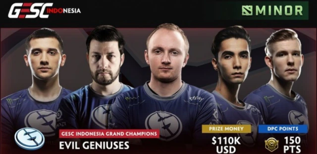 Evil Geniuses выиграли майнор в Джакарте