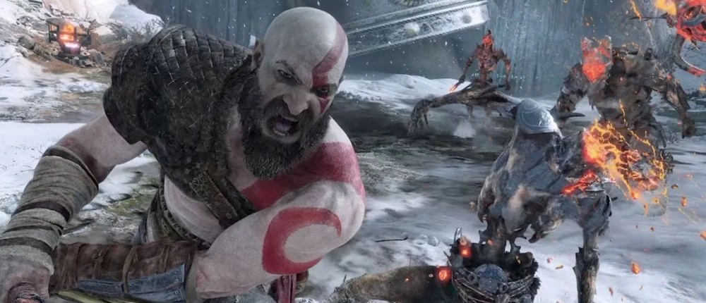 Все сцены God of War сняты одним кадром