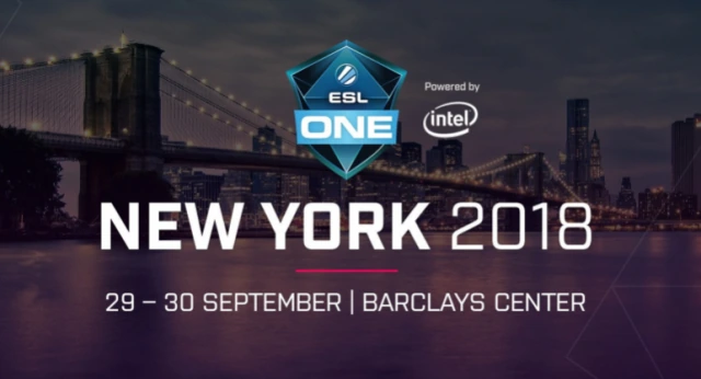 ESL One New York 2018 пройдёт в конце сентября