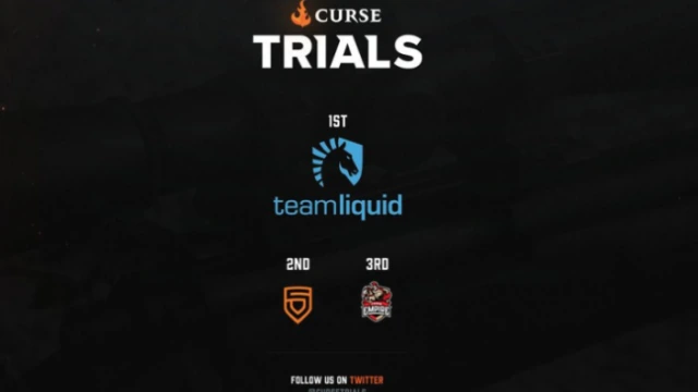 Team Liquid заняла 3-е место на апрельском Curse Trials