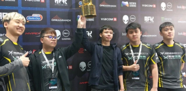 Mineski стала победителем турнира от DreamHack в Индии