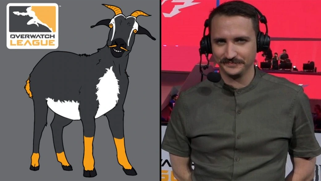 Пользователь «затролил» Overwatch League картинками коз