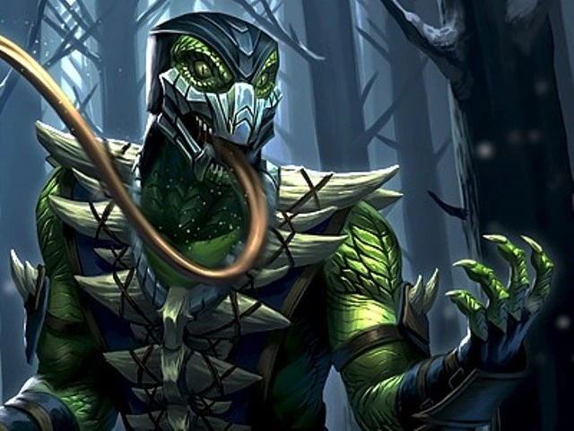 Mortal Kombat в бассейне с аллигаторам