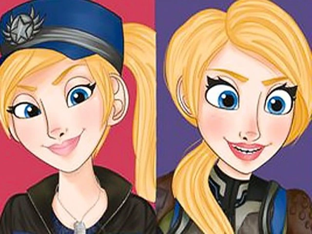 Героини Mortal Kombat в образах принцесс Disney