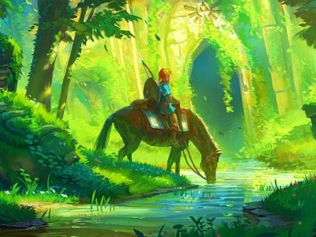 Геймер прошёл Zelda: Breath of the Wild, не сделав в игре ни шага
