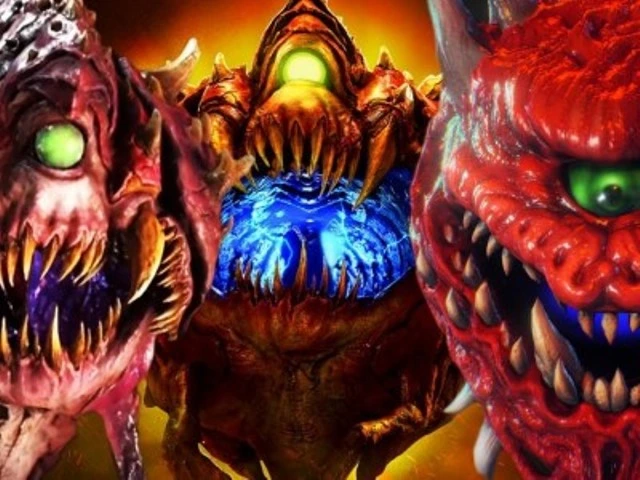 Какодемоны сквозь года: как выглядели монстры в разных частях DOOM