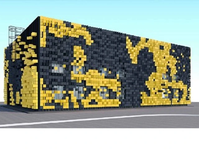 В Москве построят здание в стиле Minecraft
