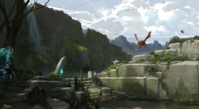 В Dota 2 нашли баг с ландшафтом