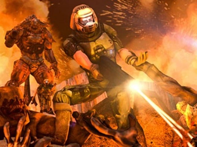 В DOOM сыграли на овцах из Minecraft