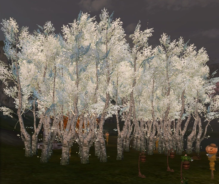 Archeage: Посадка деревьев на огромном пугале