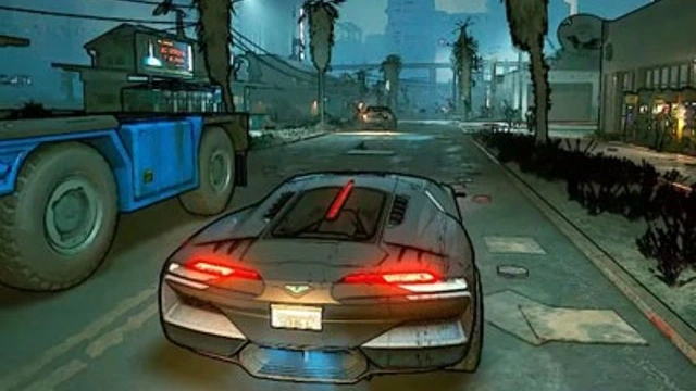 Моддеры сделали Cyberpunk 2077 похожей на Borderlands