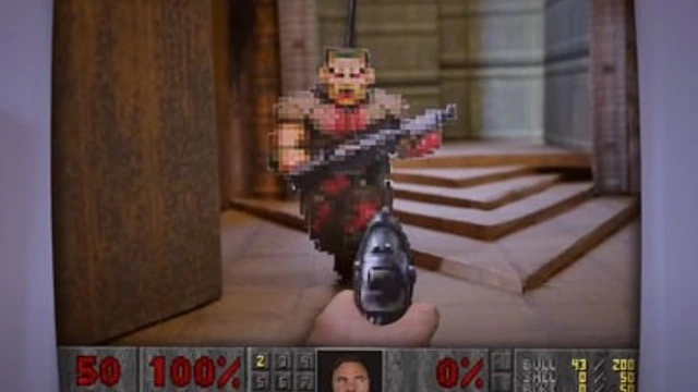 DOOM «портировали» на картонную бумагу