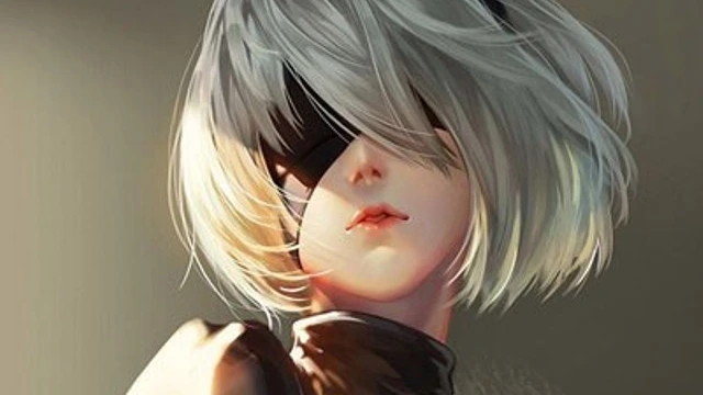 Игрок построил в Minecraft огромную статую 2B из NieR: Automata