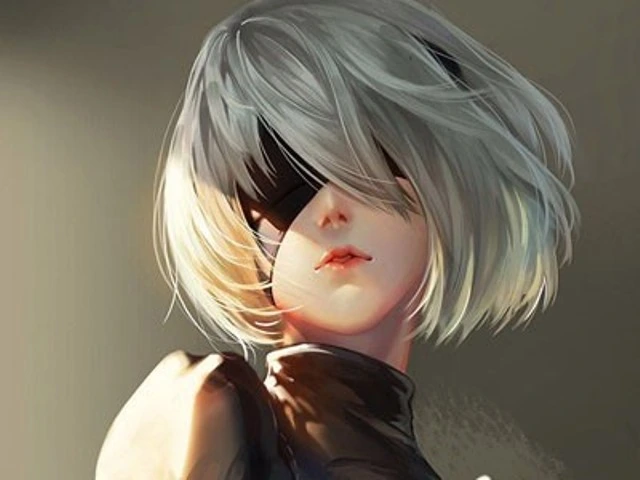 Игрок построил в Minecraft огромную статую 2B из NieR: Automata