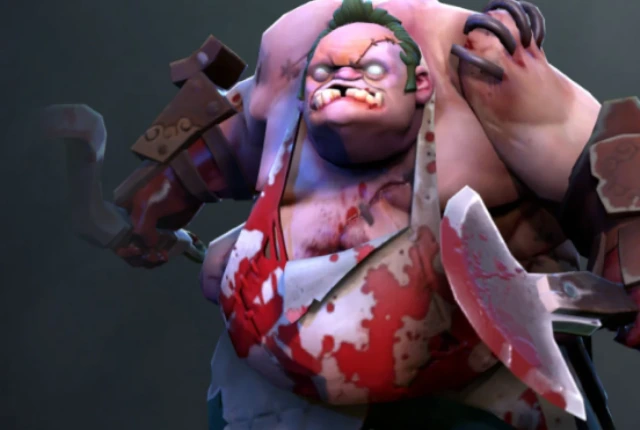 Pudge — самый популярный герой на низких рангах в Dota 2