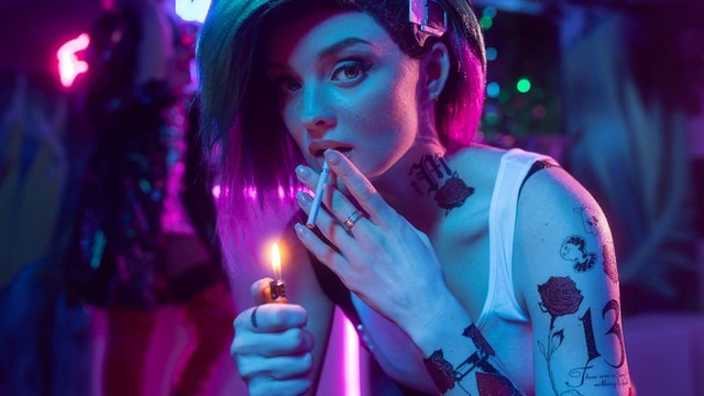 Косплей Cyberpunk 2077