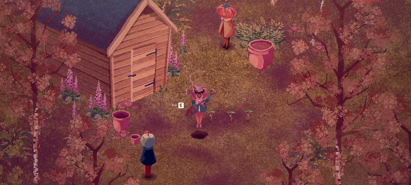 Первый трейлер симулятора жизни The Garden Path с необычным визуальным стилем