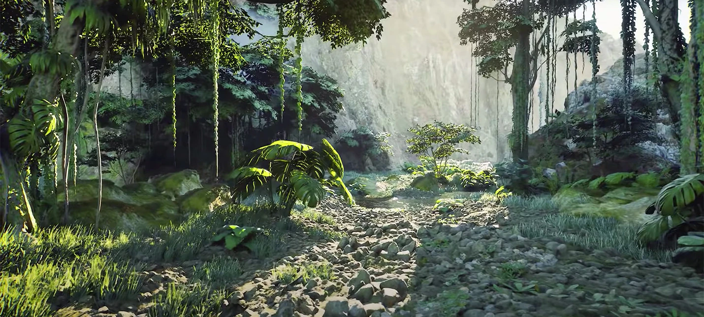 Джунгли в Unreal Engine 5 с Nanite и Lumen