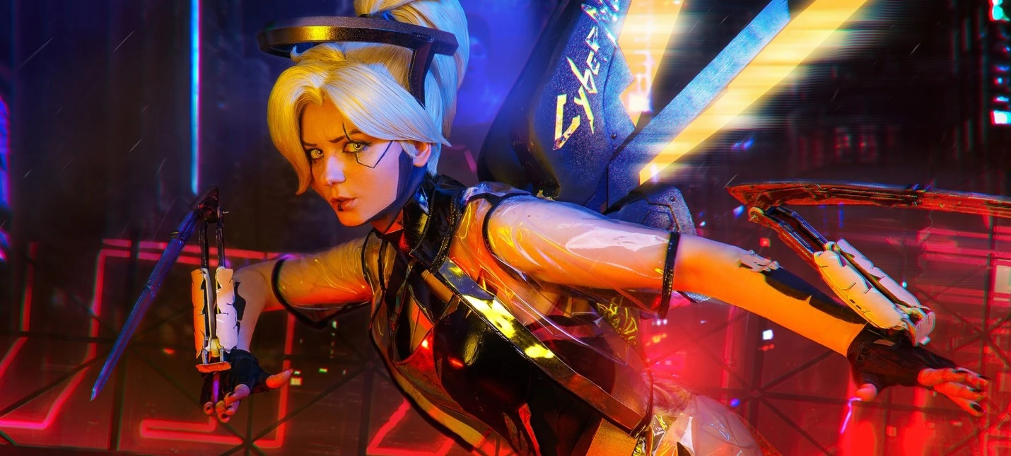 Косплей Cyberpunk 2077