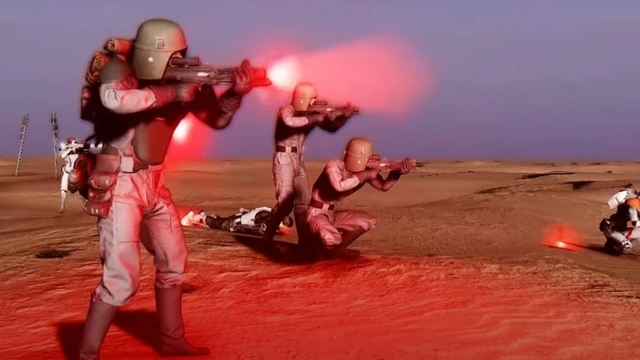 Новый геймплей масштабного мода по Star Wars на основе Fallout: New Vegas