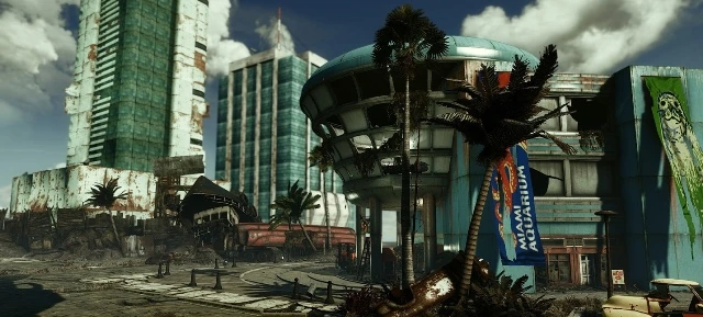 Свежие геймплейные кадры, концепты и музыка в трейлере модификации Fallout: Miami
