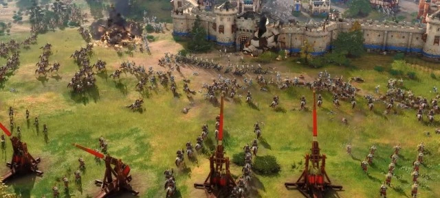 Тест настоящего требушета в видео к релизу Age of Empires IV