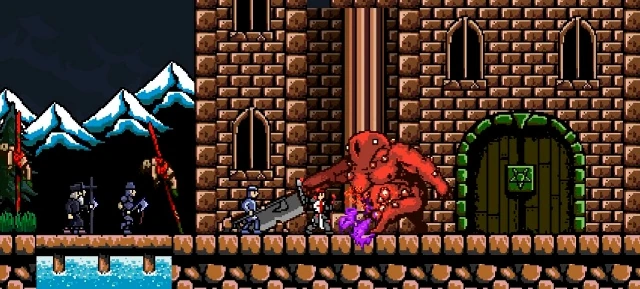 Способы умереть в фэнтезийном мире в трейлере ретро-RPG Infernax