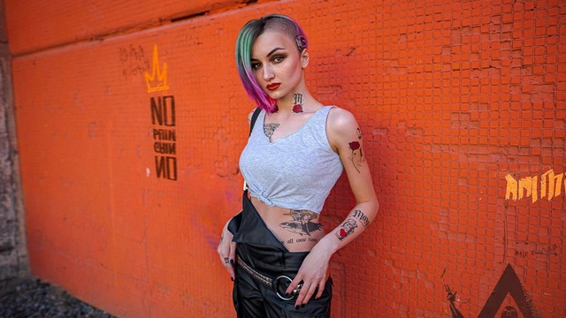 Косплей Cyberpunk 2077