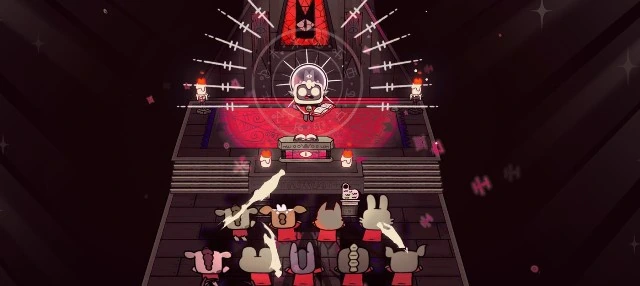 Много свежего геймплея приключенческого экшена Cult of the Lamb