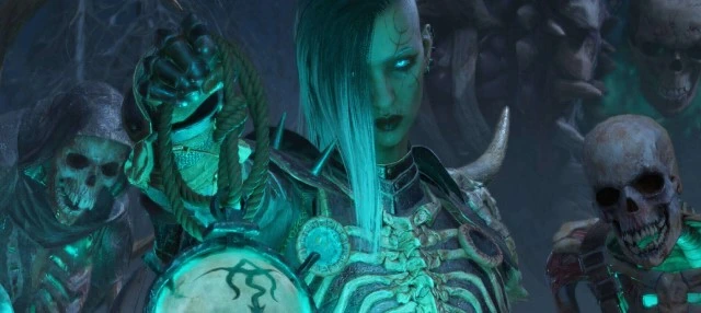 Некромант с армией мертвецов в новом геймплее Diablo IV