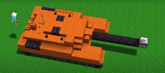 Ютубер построил в Minecraft рабочий танк без использования модов