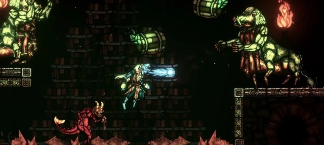 Витражный стиль в трейлере необычной метроидвании Saga of Sins