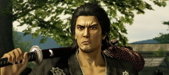 Самурай с револьвером в геймплее Like a Dragon: Ishin!