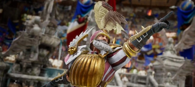 Матч имперских аристократов против зеленокожих в трейлере Blood Bowl 3