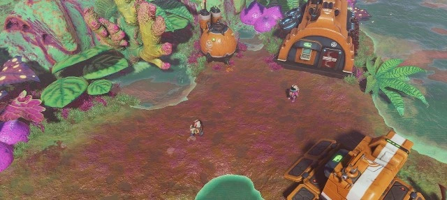 Кооперативный режим в трейлере милого строительного сурвайвала Space for Sale