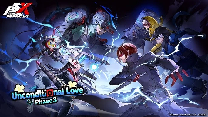 Persona5: The Phantom X — официальный трейлер версии 3 «Unconditional Love Phase 3»
