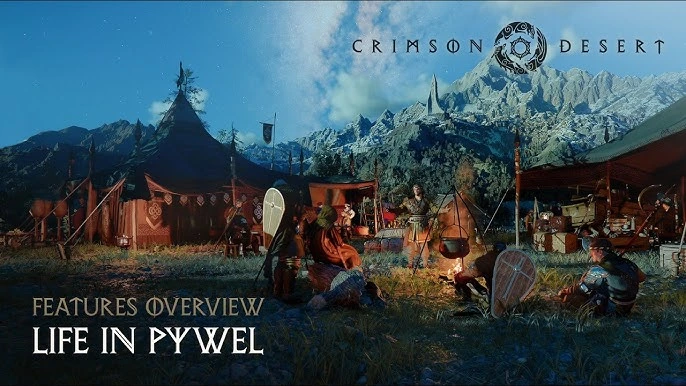 Crimson Desert — официальный обзор "Life in Pywel"